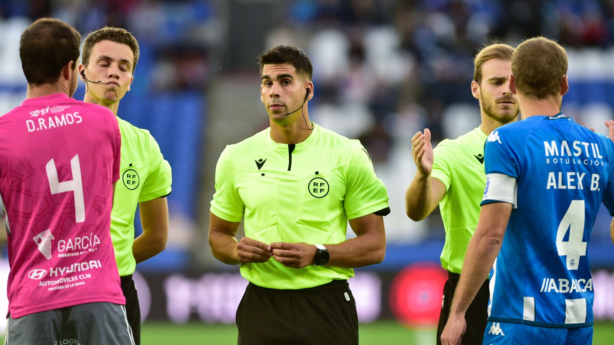 Arbitro leganes racing de ferrol